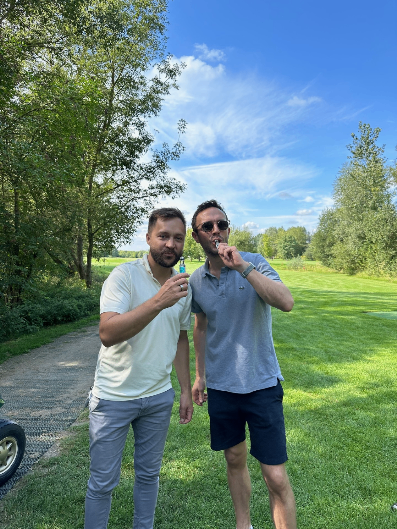 Julian La Fontaine und Peter Lecour, die Gründer des Mulligan Cup